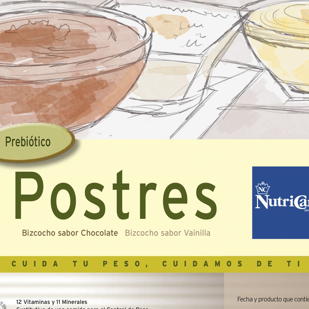 aplicacion grafica packaging nutricare