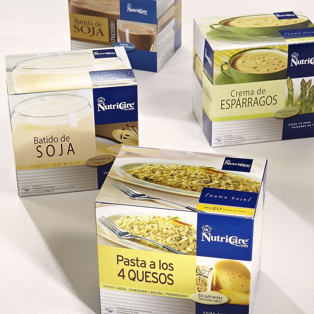aplicacion grafica packaging nutricare