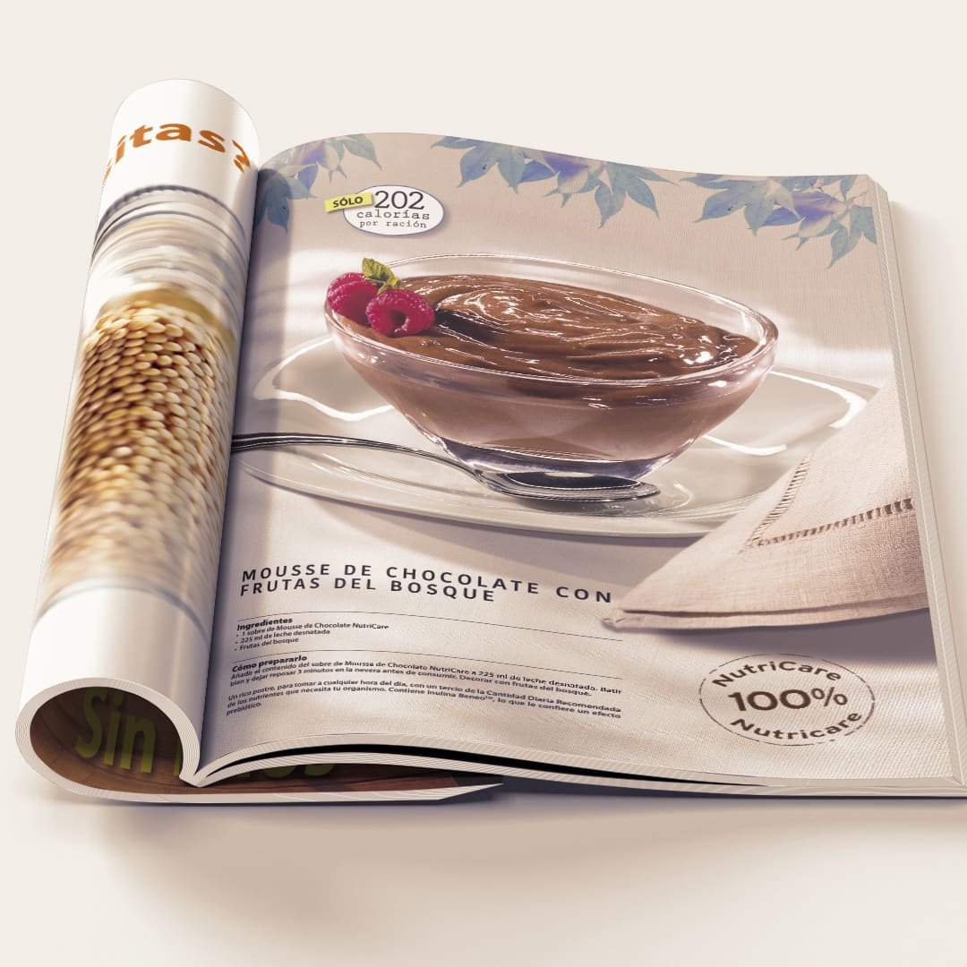 aplicacion grafica revista nutricare