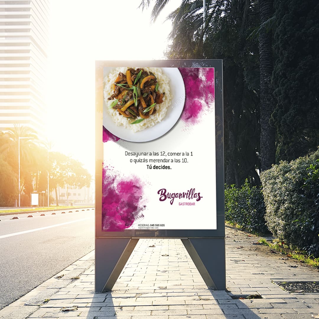 branding buganvillas gastrobar